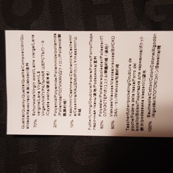 Hugo Boss Wool Blend Coat - Picture 12 of 13